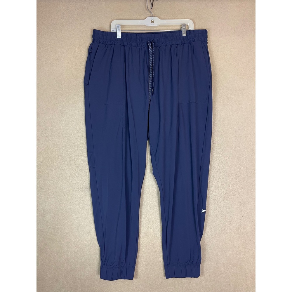 Fabletics One Jogger Deep Navy Activewear Pants Womend XXL 1X Tapered
